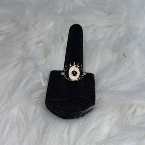 Elegant Gold Plated Eye Ring - Picture 1 of 4